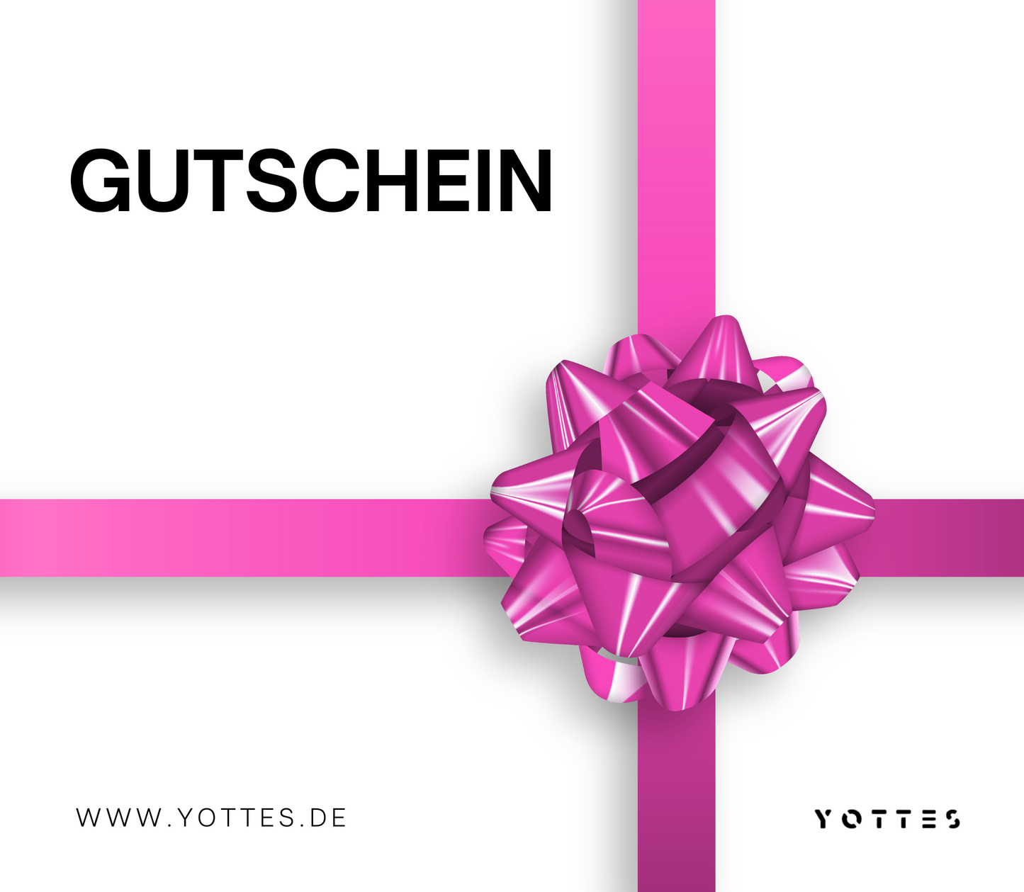 YOTTES Onlineshop-Gutschein